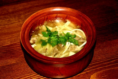 Домашний суп-лапша